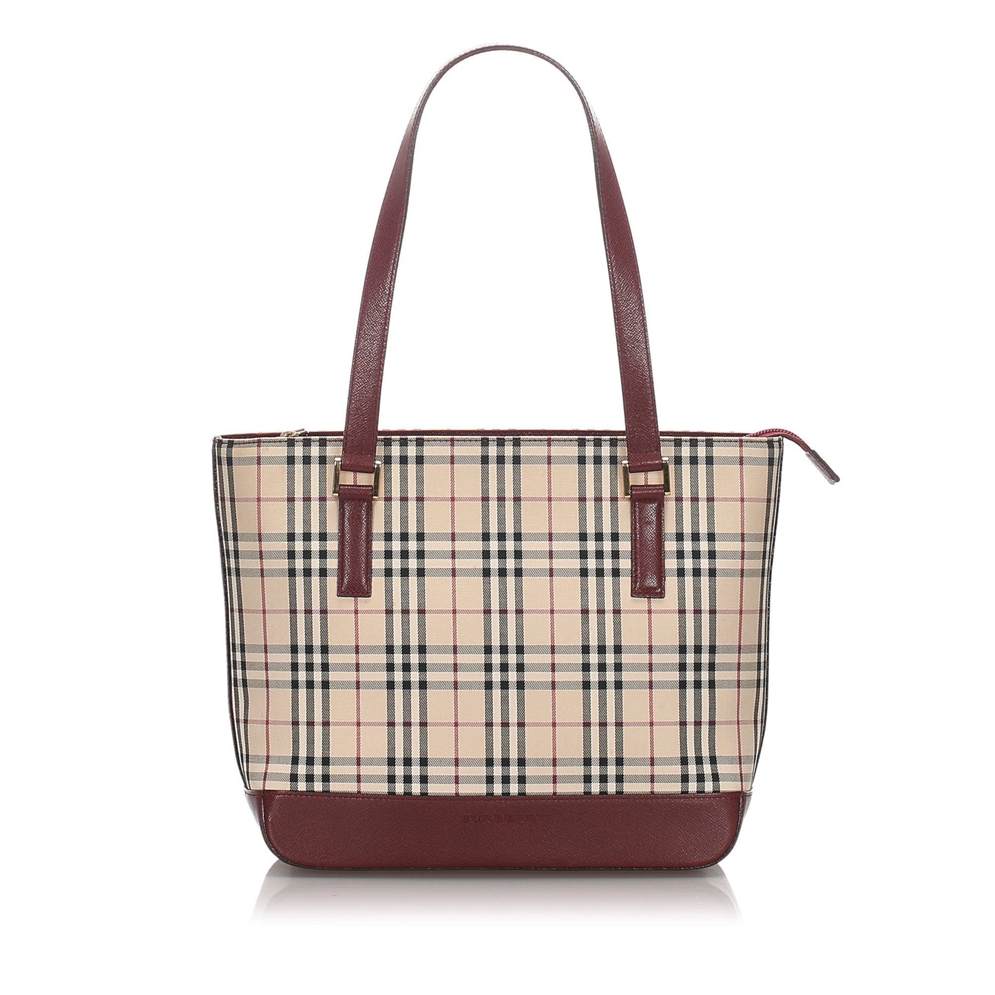 Burberry Check Tote - Rovelle Bags