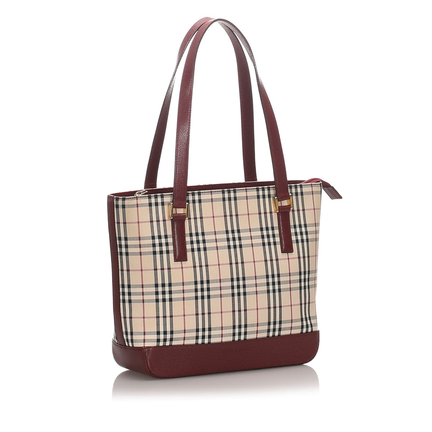 Burberry Check Tote - Rovelle Bags