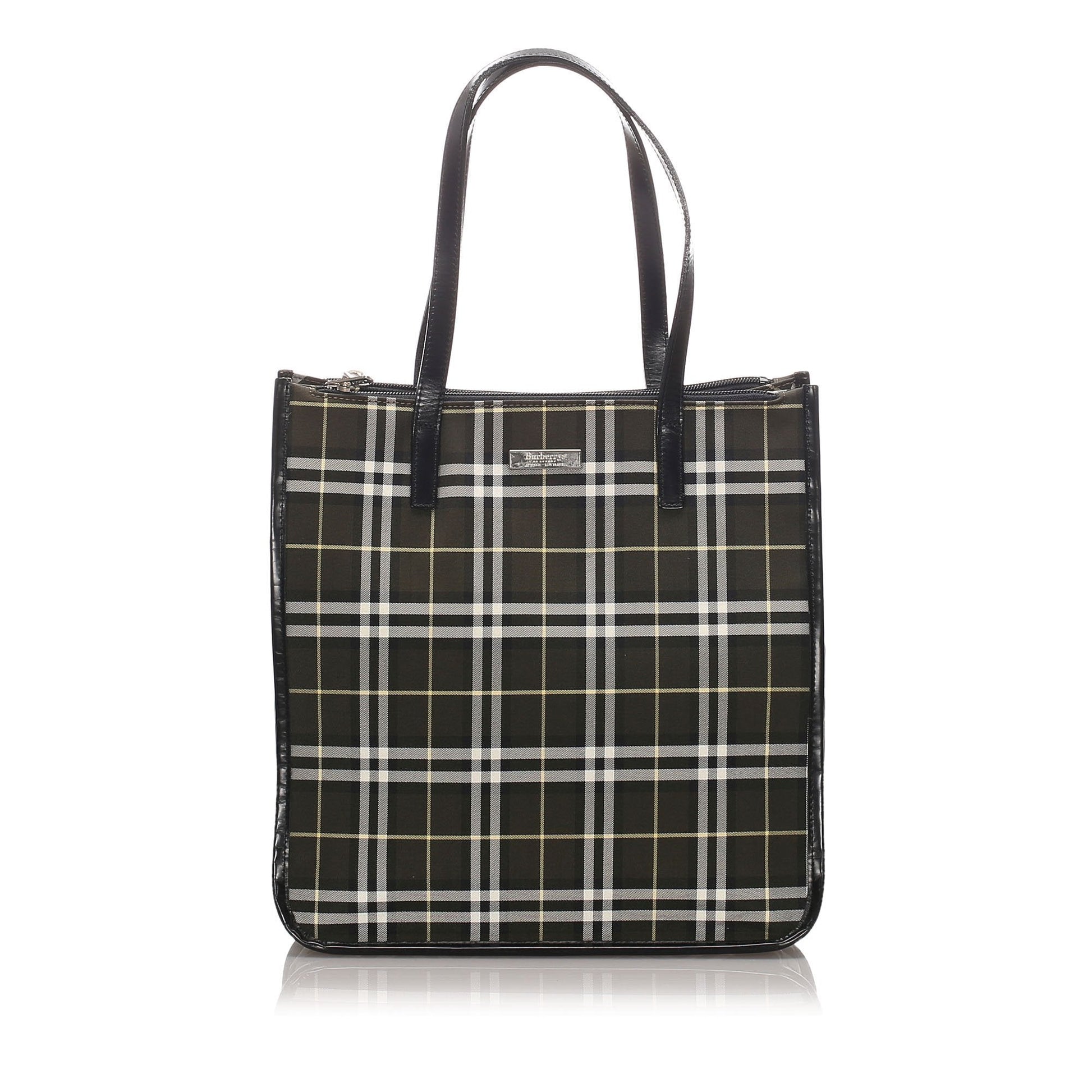 Burberry Check Tote - Rovelle Bags