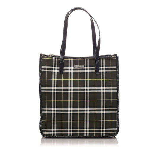 Burberry Check Tote - Rovelle Bags