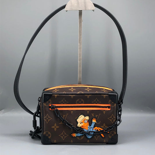 Louis Vuitton Monogram Friends Mini Soft Trunk Bag Brown