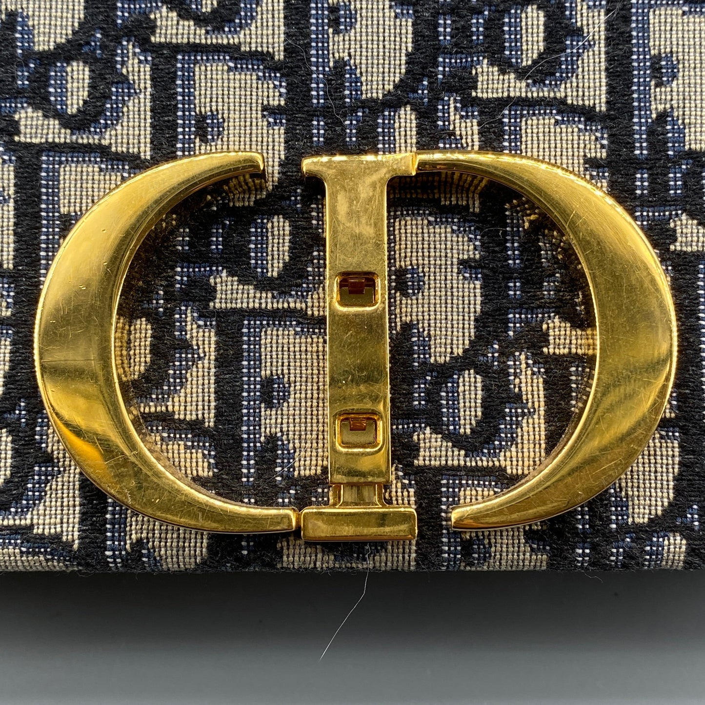 Christian Dior Montaigne Box Oblique Jacquard Crossbody Bag