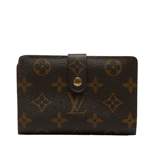 LOUIS VUITTON Monogram Porte Monnaie Billets Viennois Small Wallets