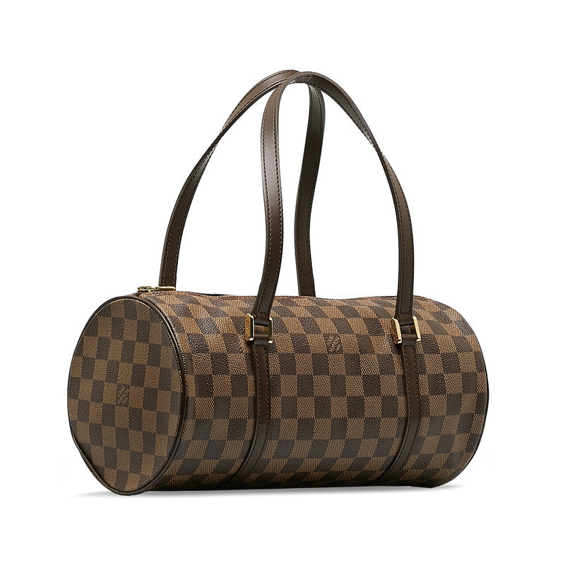 Louis Vuitton Damier Papillon 30 Handbag N51303 Brown PVC Leather Louis Vuitton