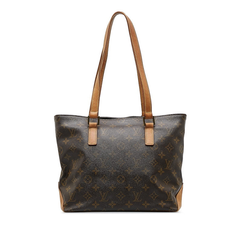 Louis Vuitton Monogram Cabaret Shoulder Bag M51148 Brown PVC Leather Louis Vuitton