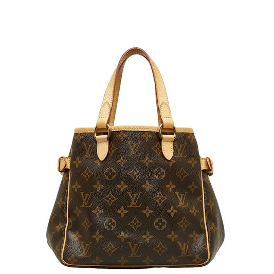 Louis Vuitton Monogram Batignol Handbag M51156 Brown PVC Leather Louis Vuitton