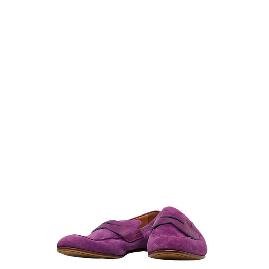 Louis Vuitton Mens Loafers DI1118 Suede Purple