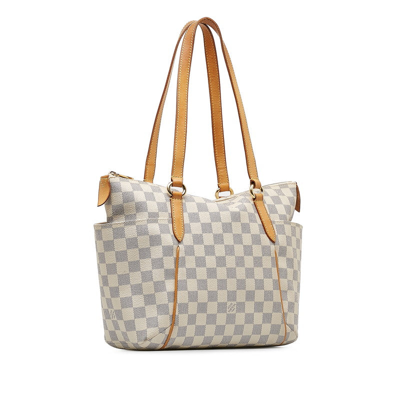 Louis Vuitton Damière Azur Toilet N51261 White PVC Leather Louis Vuitton