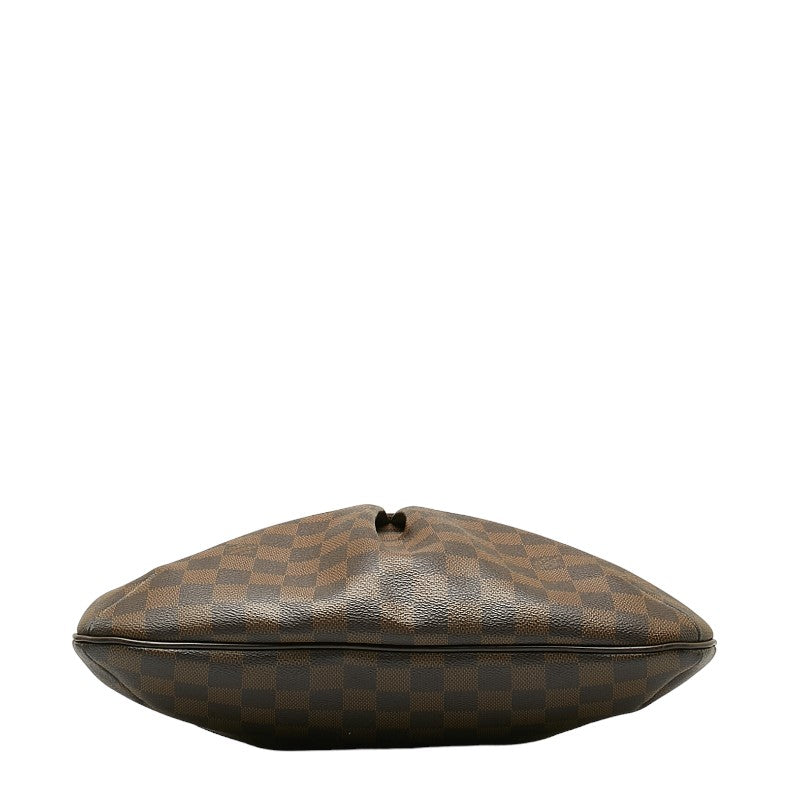 Louis Vuitton Damiere Bloomberry PM lipper Shoulder Bag N42251 Eve Brown PVC Leather Lady Louis Vuitton [Original] Slipper