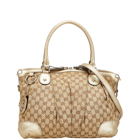 Gucci GG Canvas 2way bag