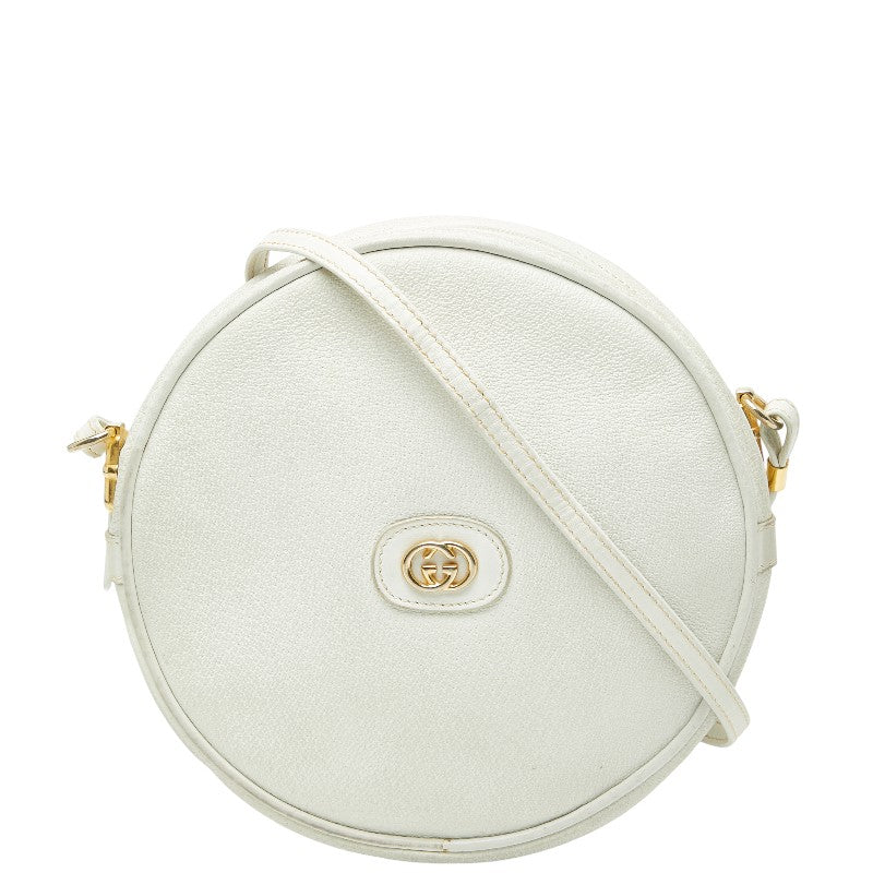 Gucci Old Gucci Leather Shoulder Bag