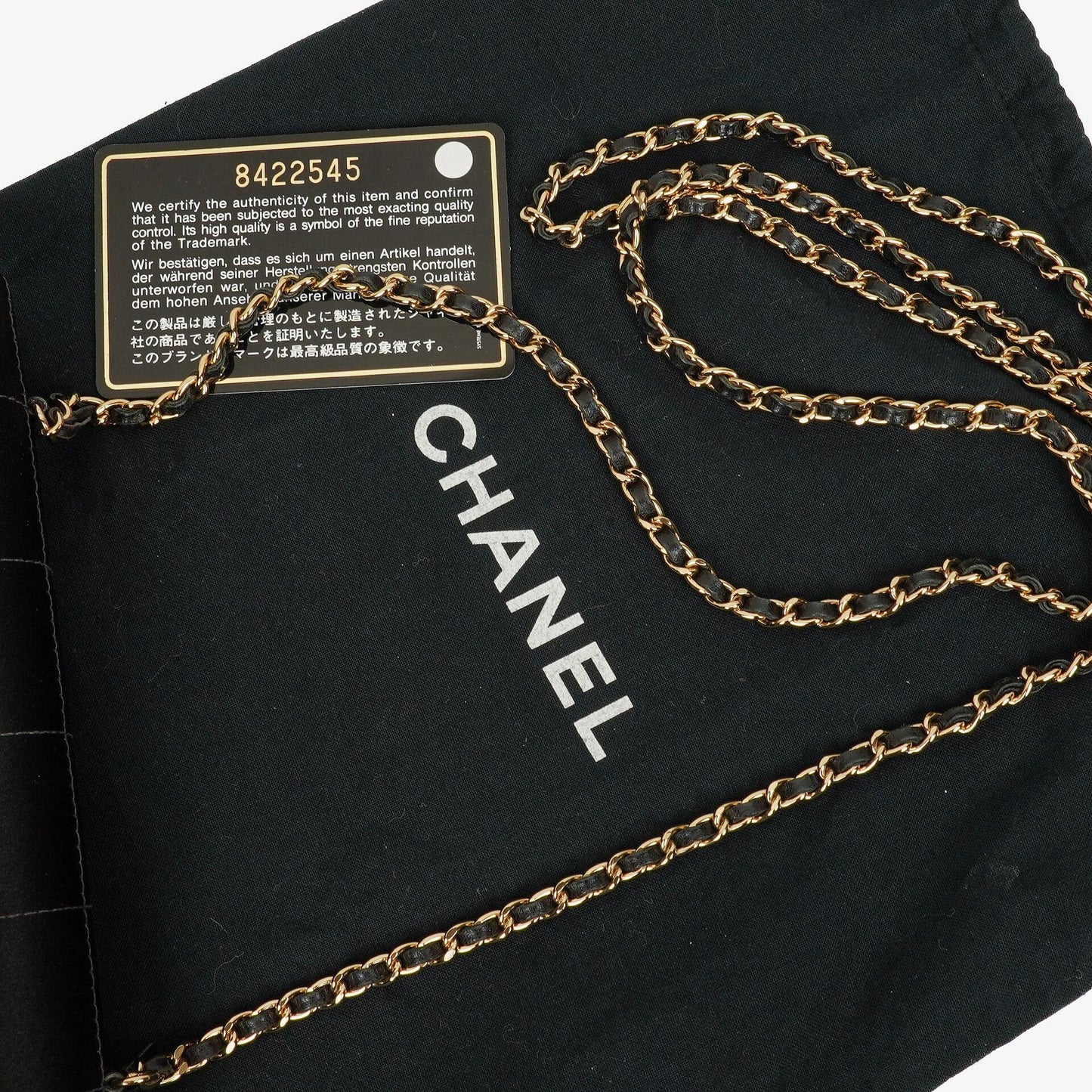 Chanel Black Satin Chocolate Bar Quilted Rectangular Mini Flap Bag