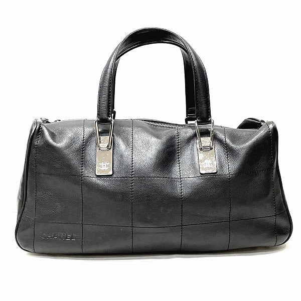 Chanel Choco Bar Calfskin Handbag - Rovelle Bags