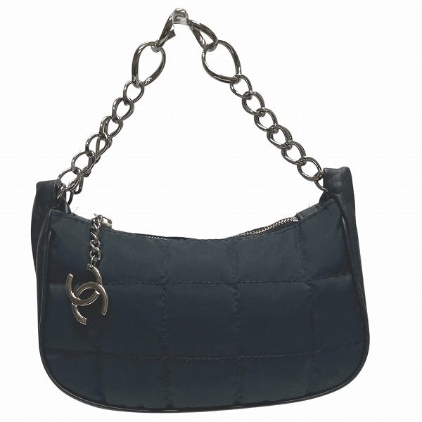 Chanel Choco Bar Nylon Handbag - Rovelle Bags