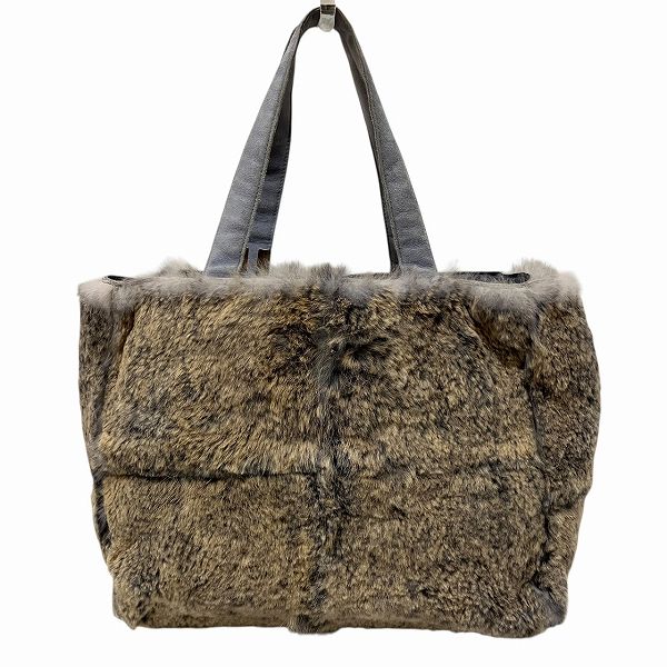 Chanel Rabbit Fur Suede Tote Bag - Rovelle Bags