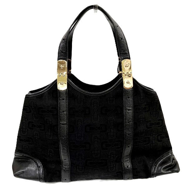 Gucci Horsebit Canvas Tote Bag