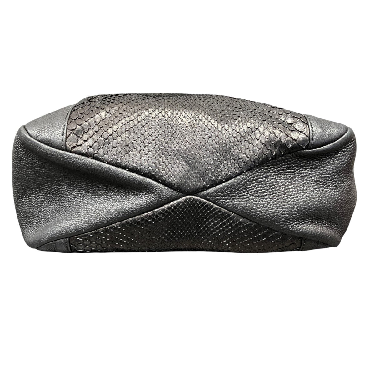Gucci Leather Python Tote Bag