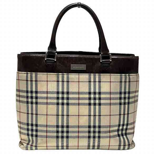 Burberry Check Tote - Rovelle Bags