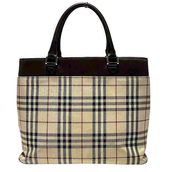 Burberry Check Tote - Rovelle Bags