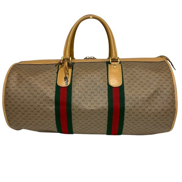 Gucci GG Pattern PVC Boston Bag