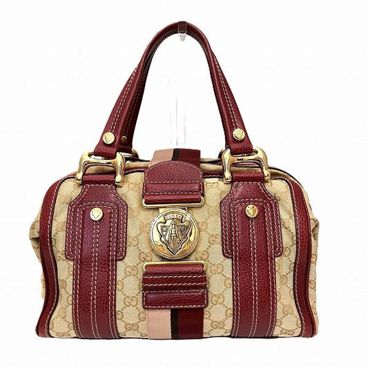 Gucci Hysteria Aviatrix Crest GG Canvas Handbag