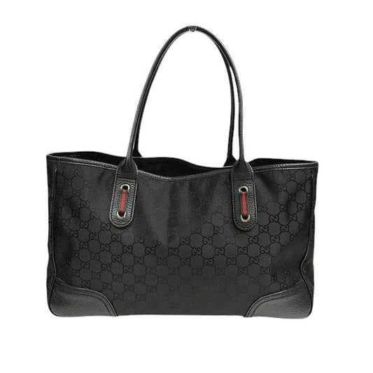 Gucci Sherry Line Nylon Canvas Tote Bag