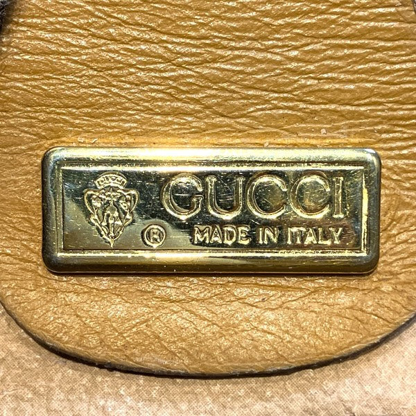 Gucci Old Gucci Leather Shoulder Bag
