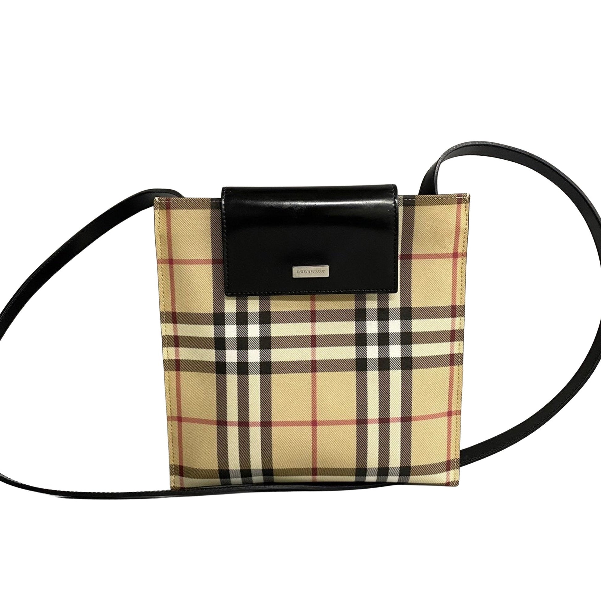 Burberry Check Clutch - Rovelle Bags