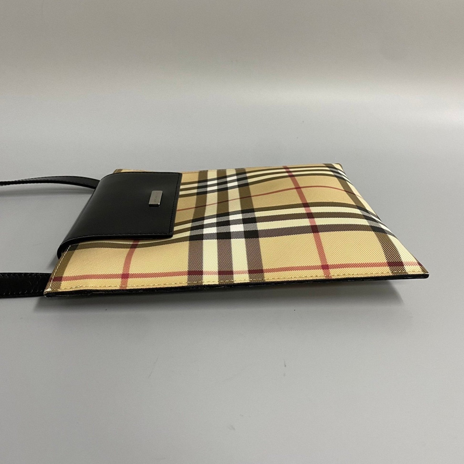 Burberry Check Clutch - Rovelle Bags