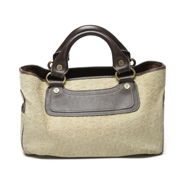 CELINE Handbag Suede beige Suede Celine Boogie bag Women