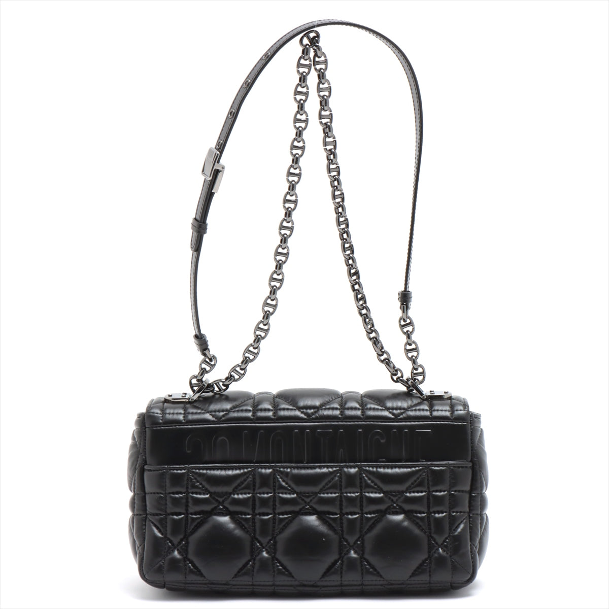Christian Dior Black Medium Dior Caro Shoulder Bag [Clearance Sale]