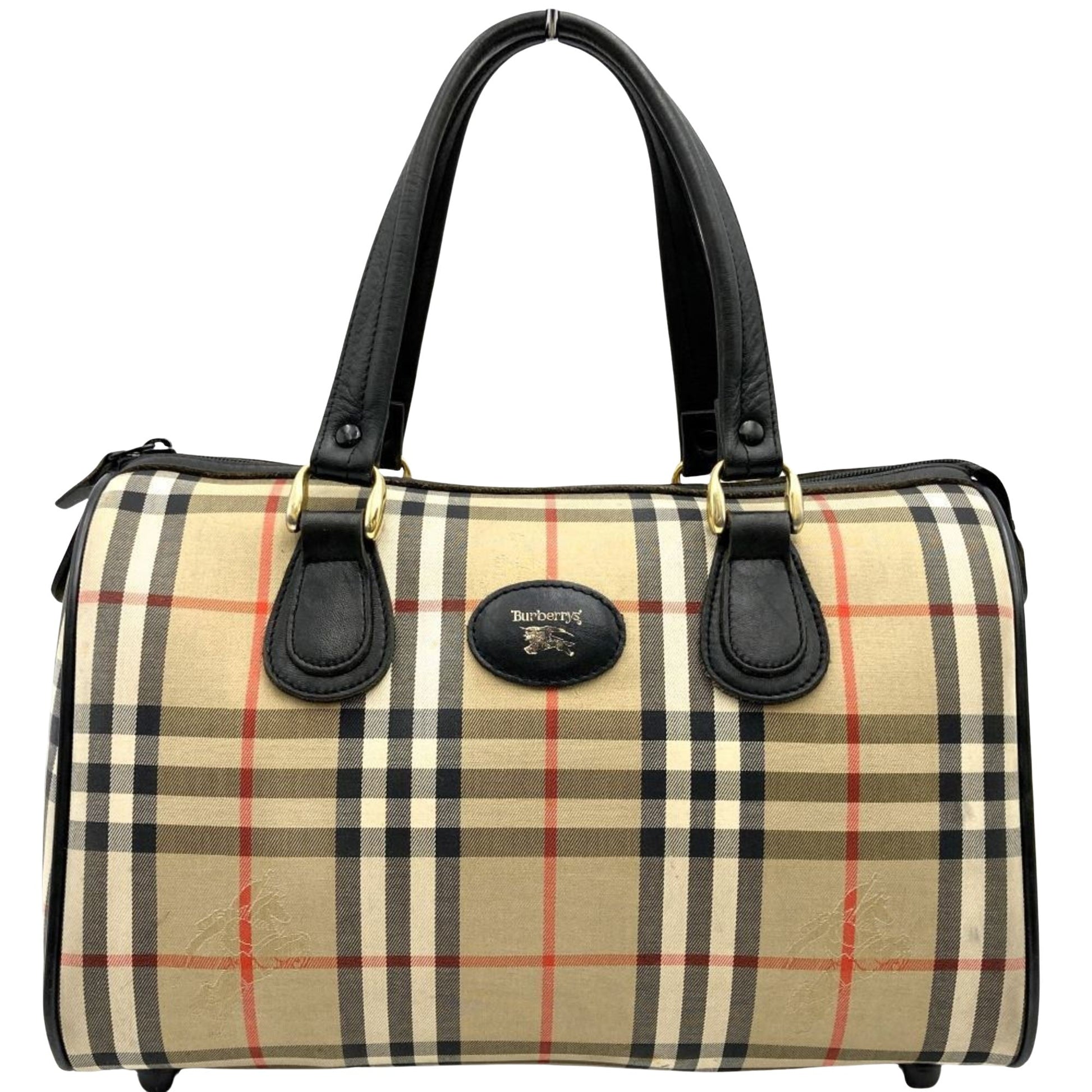 Burberry Check Handbag - Rovelle Bags