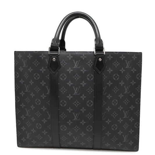 LOUIS VUITTON Sac Plat NoirM47059 Monogram Eclipse