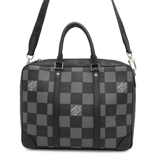 LOUIS VUITTON Sirius?Briefcase NoirN50072 Damier Pattern Capsule Collection