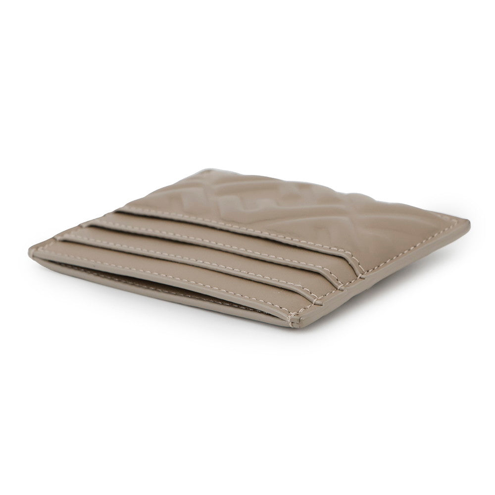FENDI ?Baguette Card Case Gray8M0445 Nappa Leather