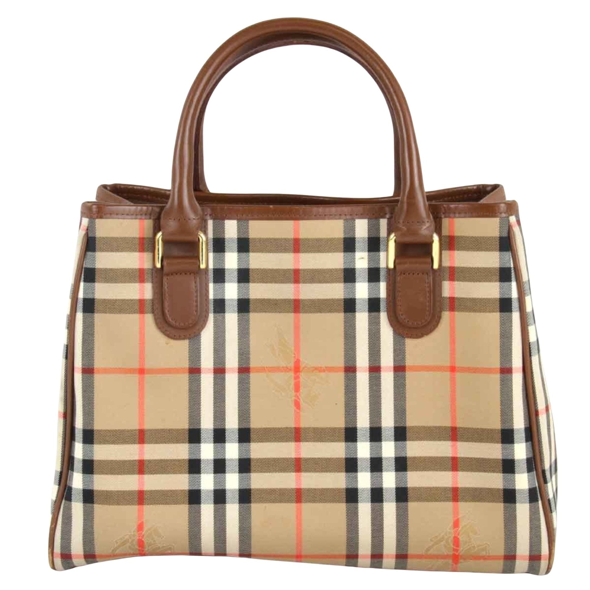 Burberry Check Handbag - Rovelle Bags