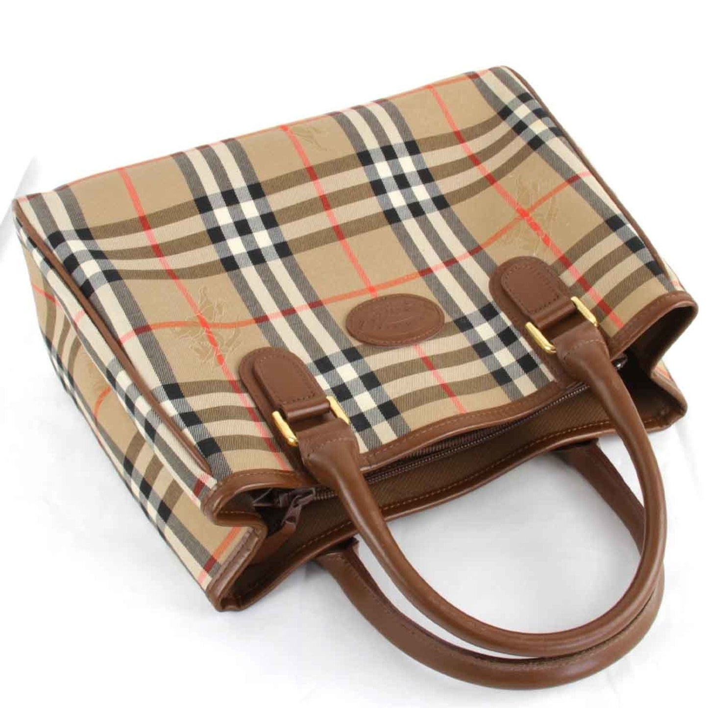 Burberry Check Handbag - Rovelle Bags
