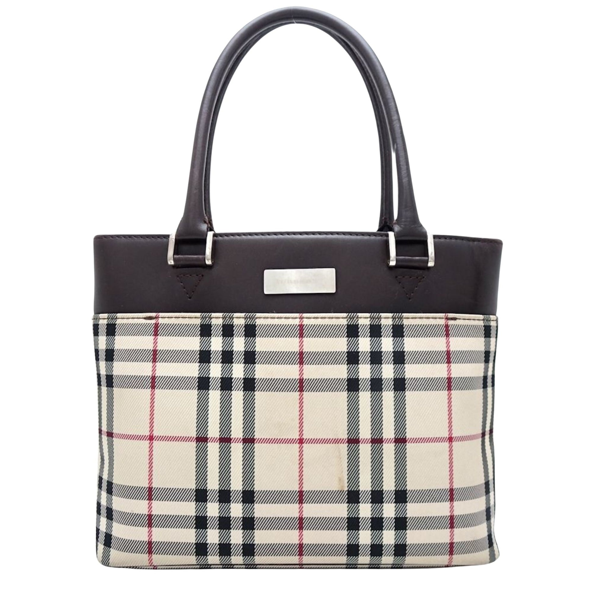 Burberry Check Handbag - Rovelle Bags