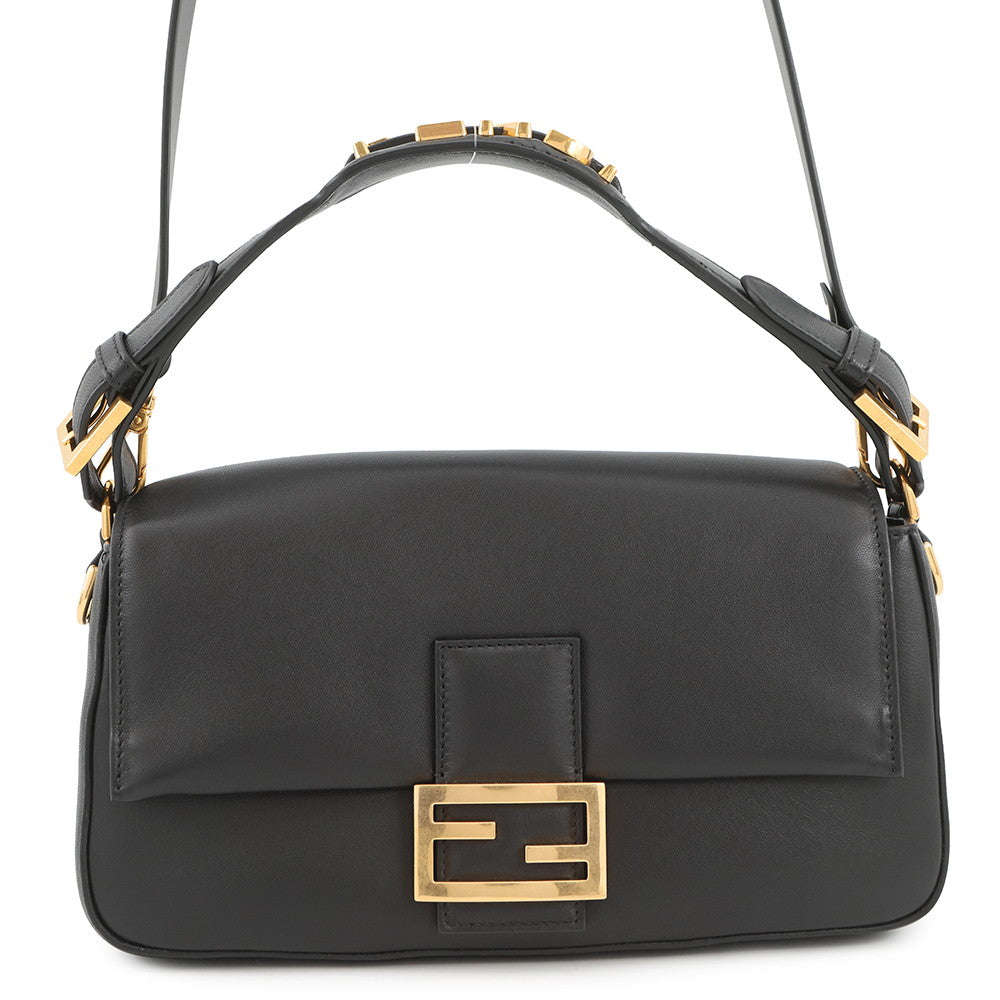 FENDI Stefano Pilati Collaboration Baguette Shoulder Black8BR822 Nappa Leather