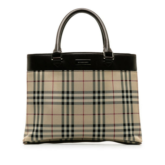 Burberry Check Handbag - Rovelle Bags