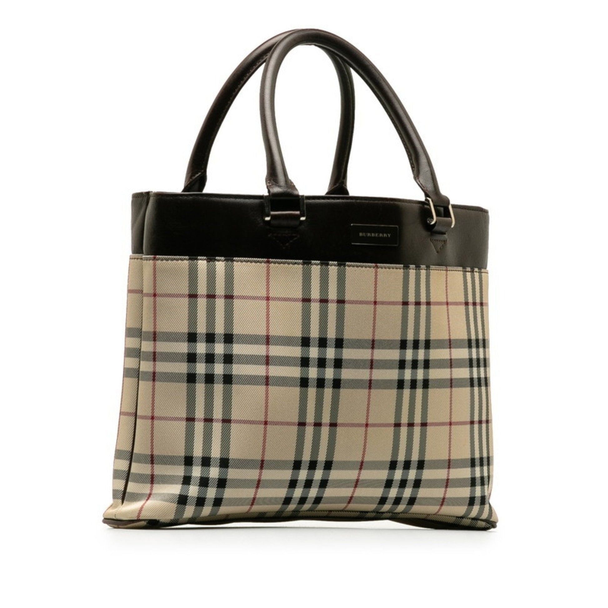 Burberry Check Handbag - Rovelle Bags