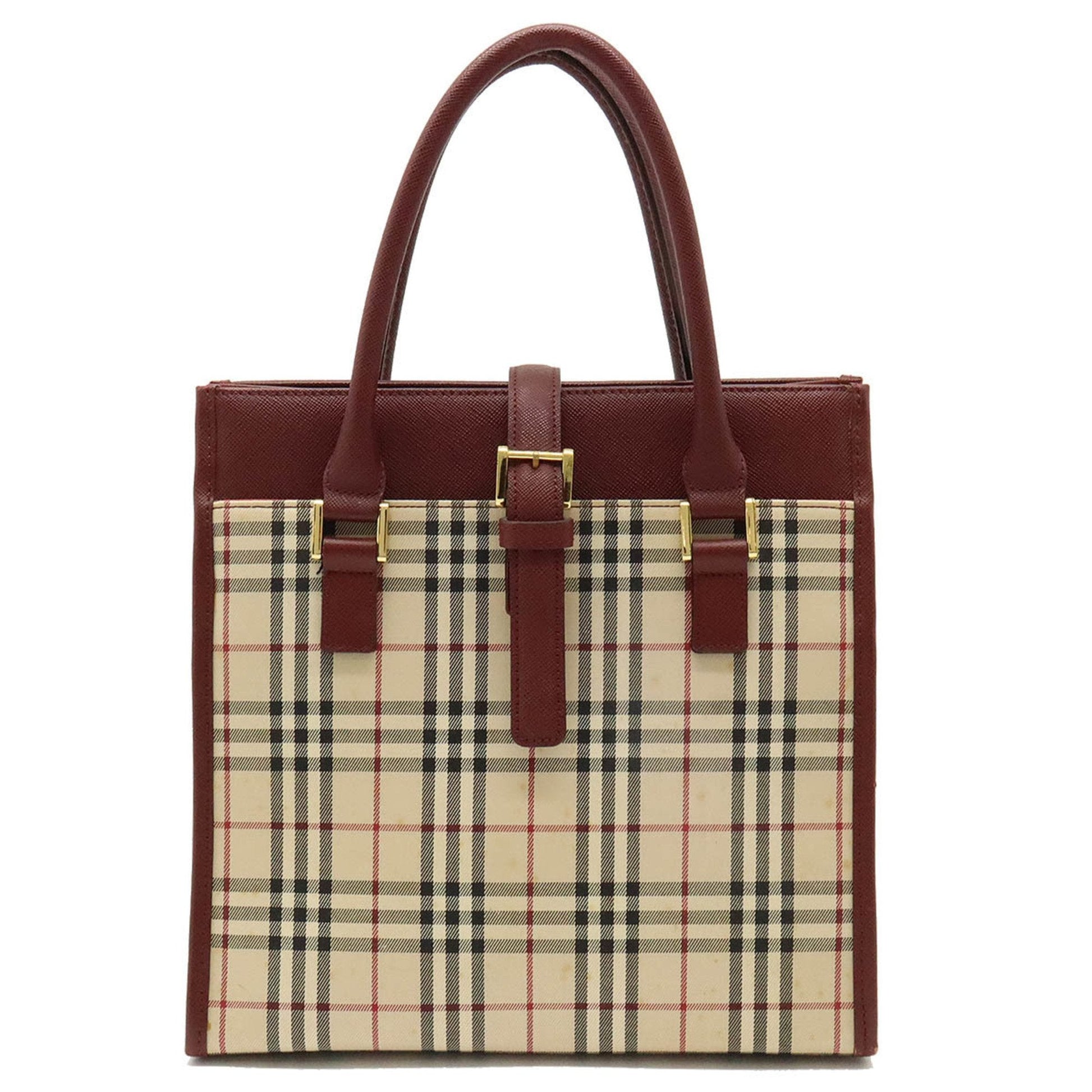 Burberry Check Handbag - Rovelle Bags