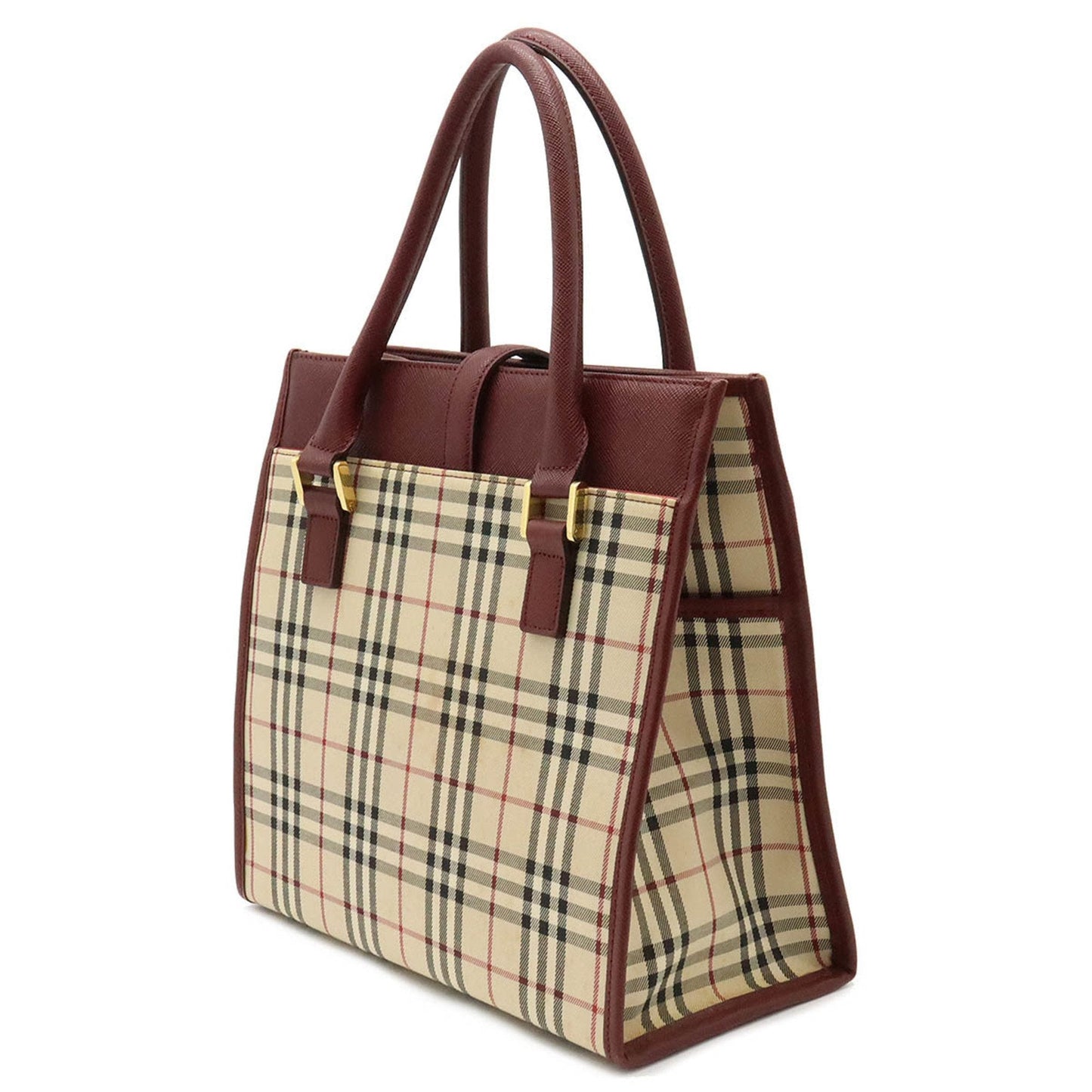 Burberry Check Handbag - Rovelle Bags