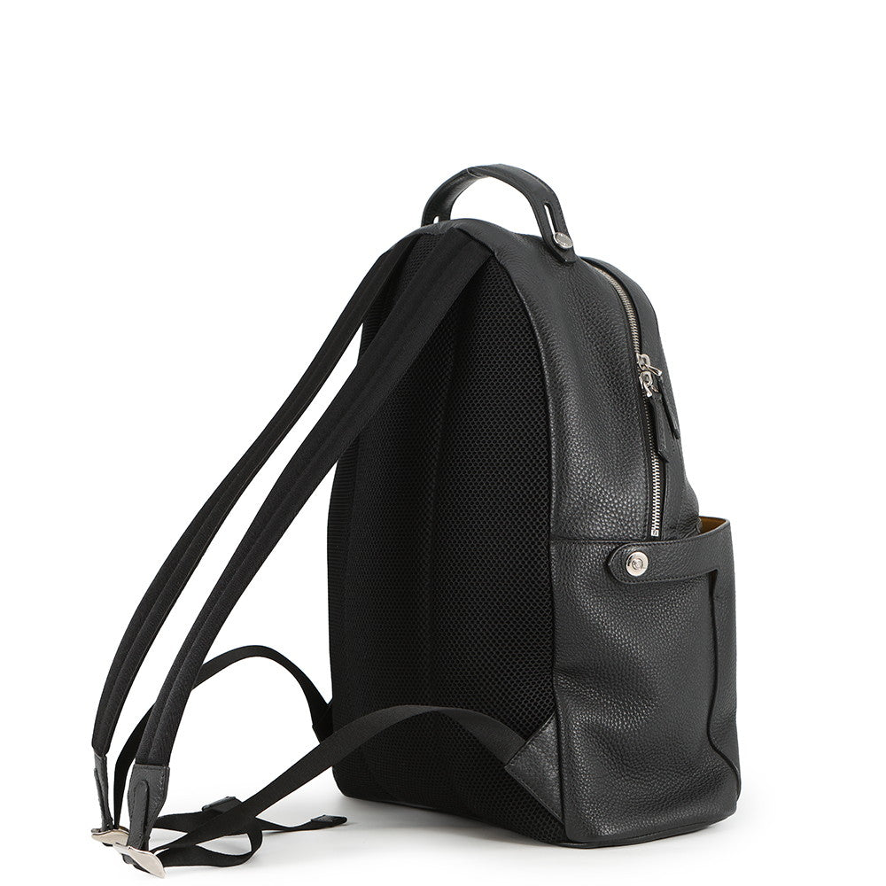 FENDI Backpack Black7VZ053 Leather