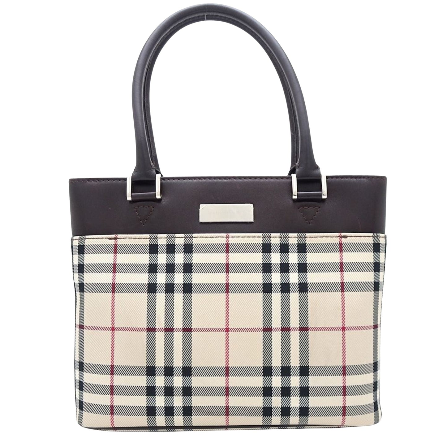Burberry Check Handbag - Rovelle Bags