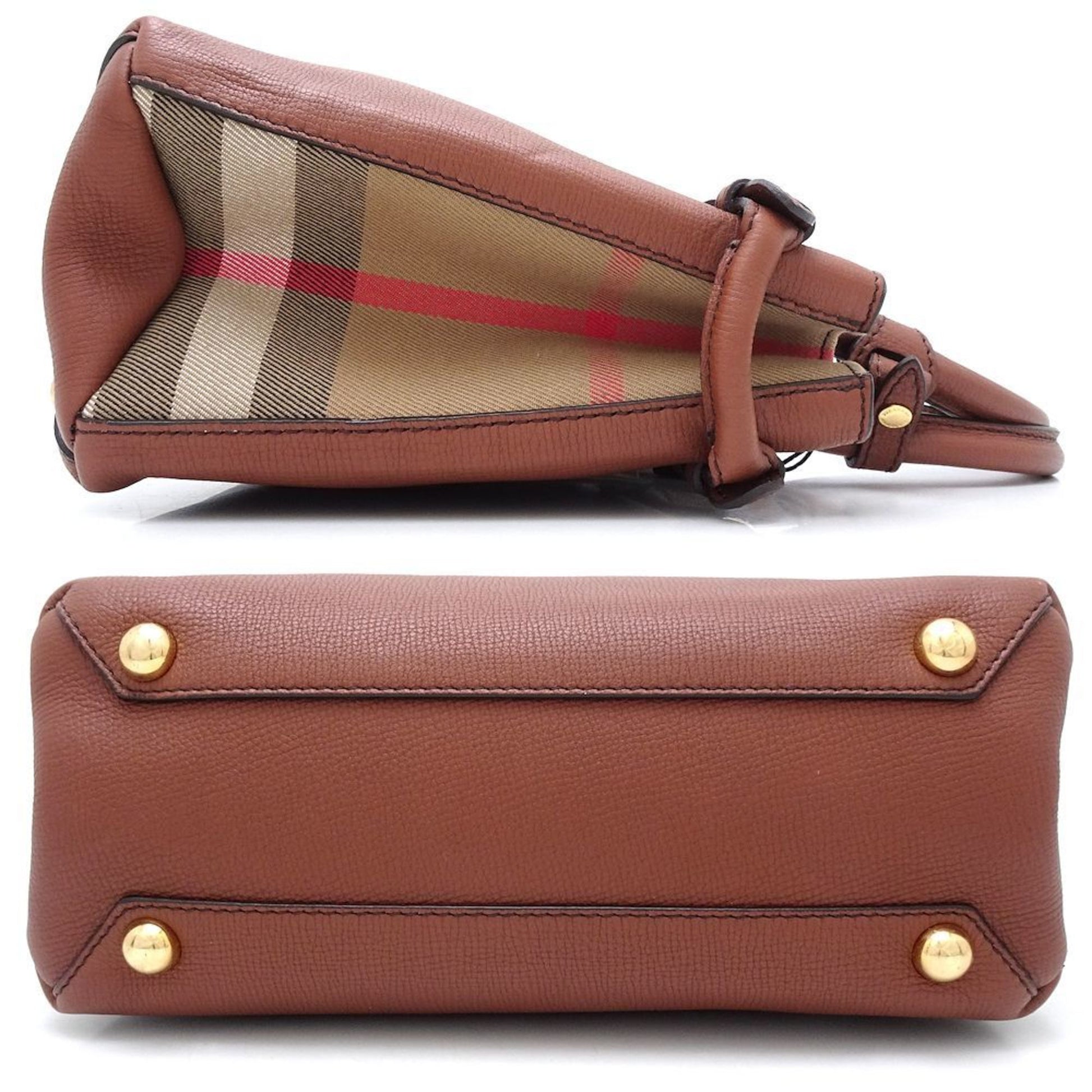 Burberry Check Handbag - Rovelle Bags