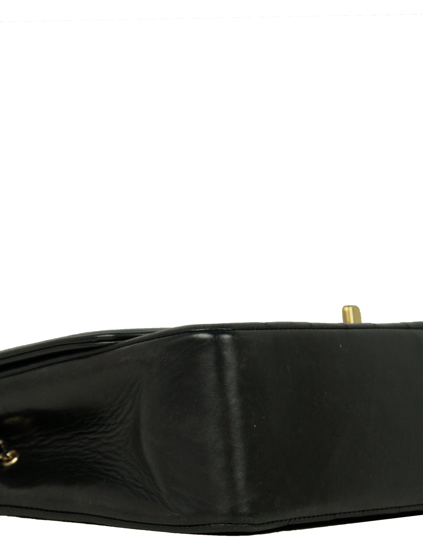Chanel Black Lambskin Leather Quilted Medium Flap Bag - Rovelle Bags