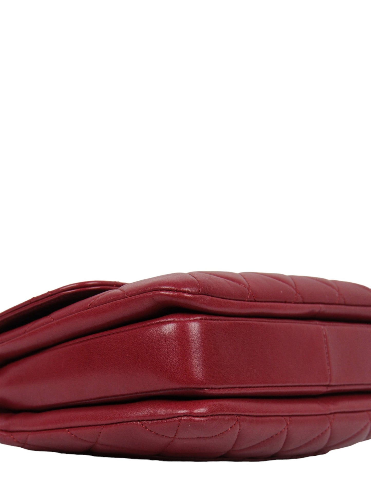 Chanel Burgundy Lambskin Quilted Trendy CC Flap Bag - Rovelle Bags