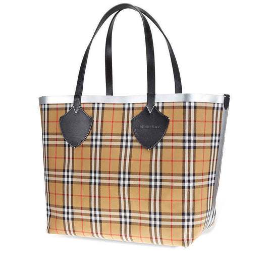 Burberry Check Tote - Rovelle Bags