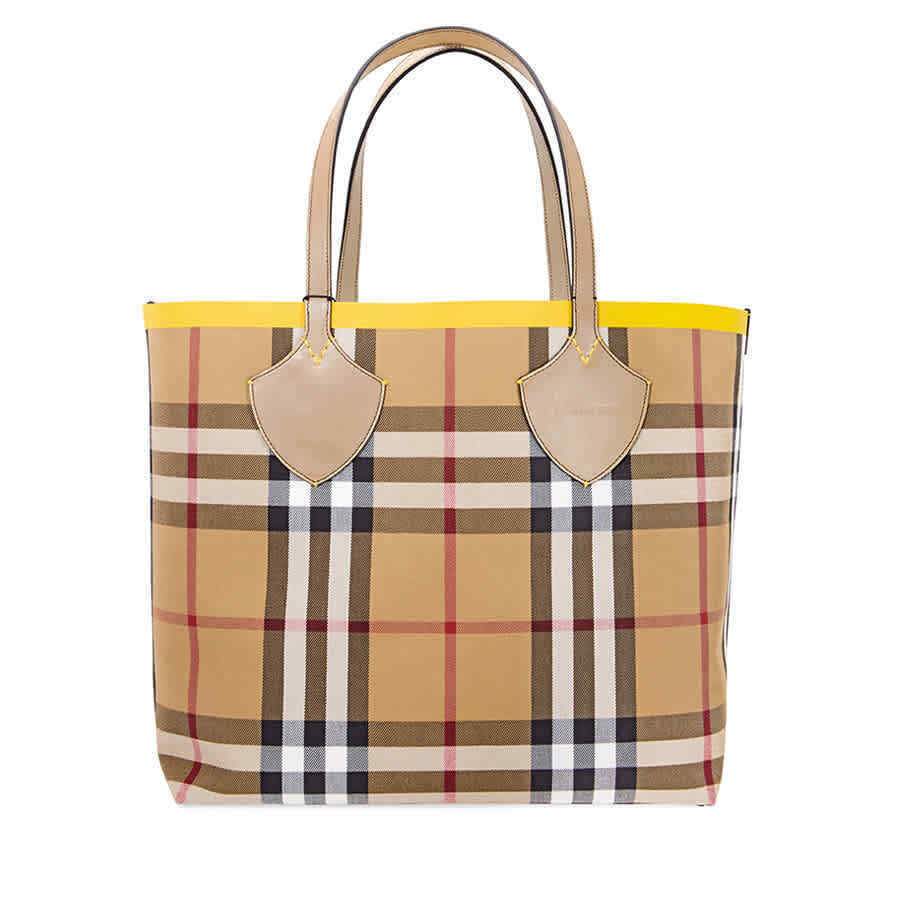 Burberry Check Tote - Rovelle Bags